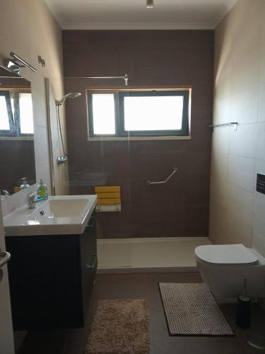 A bathroom at Villa Pisco