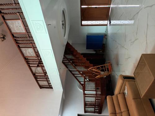 an overhead view of a staircase in a building at SULANG Villa ECR chennai in Chennai