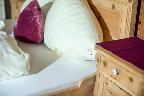 Una cama o camas en una habitación de Christians Muntafuner Hus
