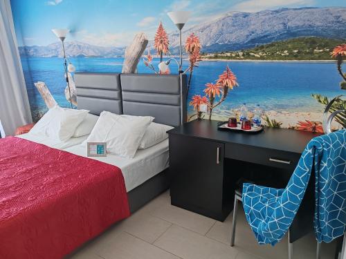 Postel nebo postele na pokoji v ubytování Villa Bellevue