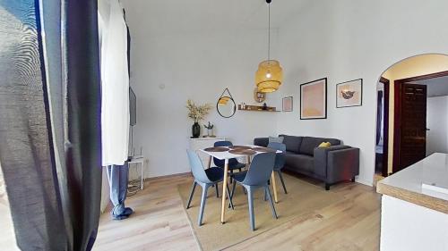 Posezení v ubytování Costa Blanca Family apartments One bedroom apartment