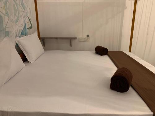 The Woodnestにあるベッド