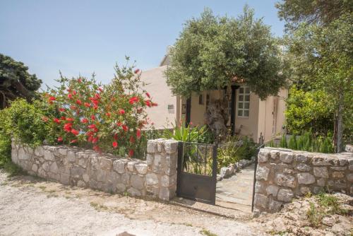 Vonkajšia záhrada v ubytovaní Petasos House - Garden - Sea View