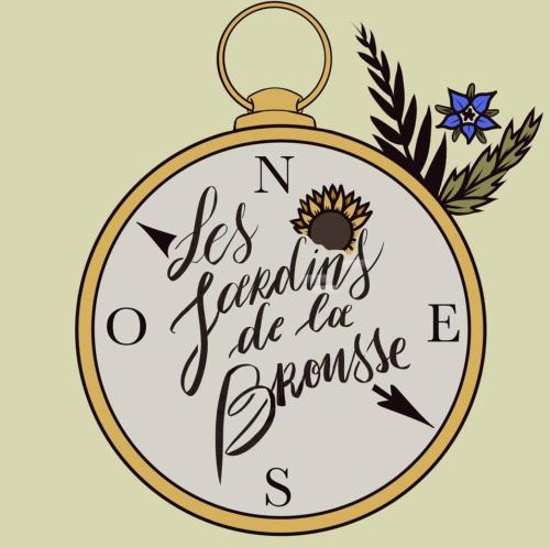 un'etichetta con un orologio da taschino con le parole No las Regulations is dannle di La Grange de la Brousse a La Brousse