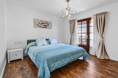Katil atau katil-katil dalam bilik di Casa Lily Lanzarote a 5 min del mar