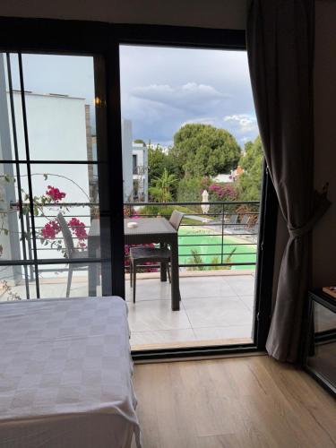 Katil atau katil-katil dalam bilik di Malta Hotel Bodrum