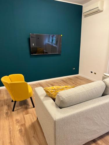 TV a/nebo společenská místnost v ubytování HOSTia