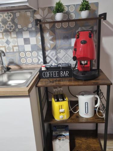 Kemudahan buat kopi dan teh di Ninè Casa Vacanze