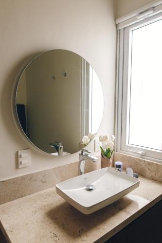 Ένα μπάνιο στο Brand new Studios and Apartments