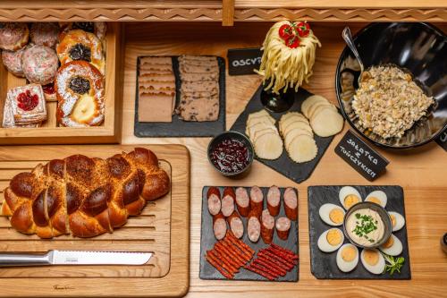 Jídlo v bed and breakfast nebo okolí