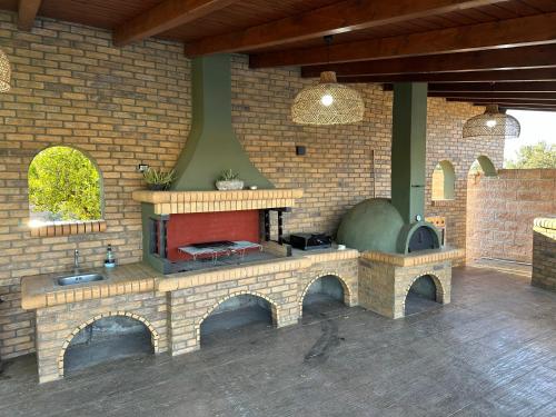 Χώρος καθιστικού στο Villa Vanna