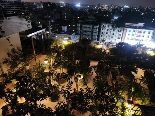 Γενική άποψη της πόλης Τσιταγκόνγκ ή θέα της πόλης από  αυτό το διαμέρισμα