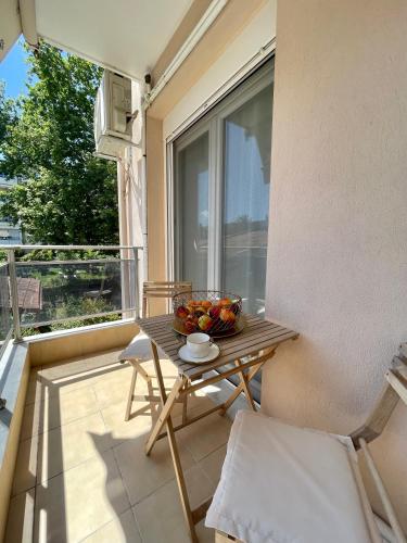 Μπαλκόνι ή βεράντα στο Fterna Apartment