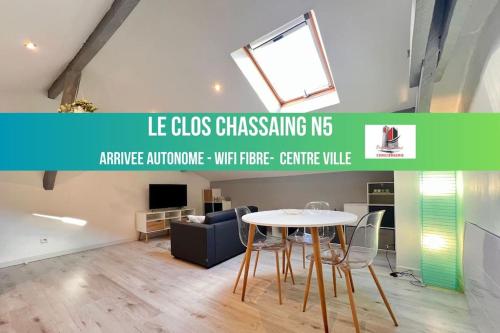 LE CLOS CHASSAING N5-WiFI-CENTRE VILLE-CLIMATISATION