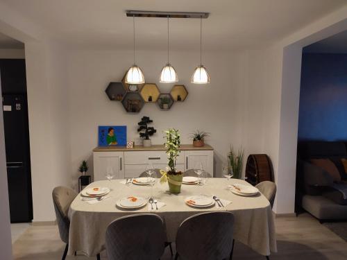 Zona de estar de IONE & B Residance
