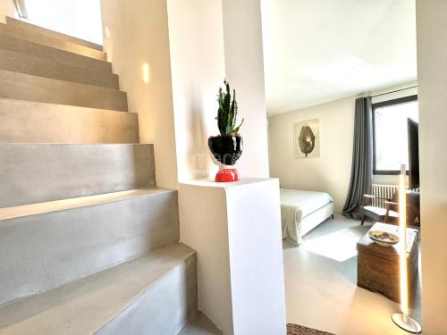 Posezení v ubytování Conte Moresco, terrazzo con vista - Marea Stays Collection
