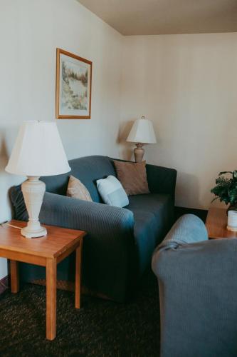 Posezení v ubytování Carson City Plaza Hotel
