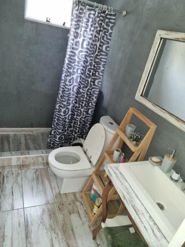 Ένα μπάνιο στο Departamento en casa de lili ituzaingo udaondo