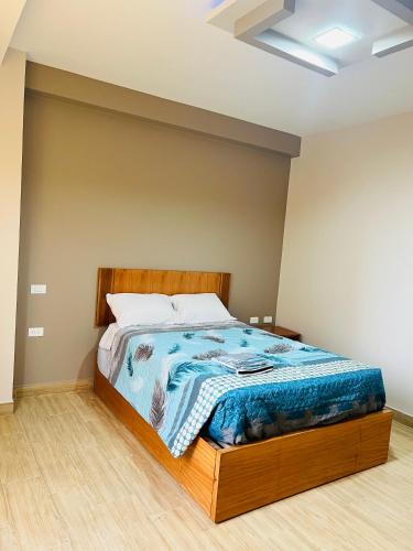 Katil atau katil-katil dalam bilik di Hostal Paraíso de Los Andes