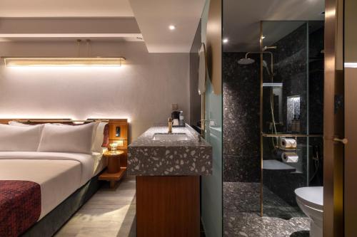 Koupelna v ubytování Bintang Collectionz Hotel