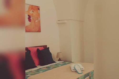 Postel nebo postele na pokoji v ubytování Dimora La Corte
