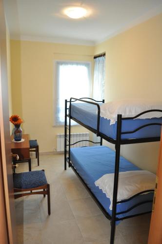 Postel nebo postele na pokoji v ubytování Agriturismo MonteMaggio