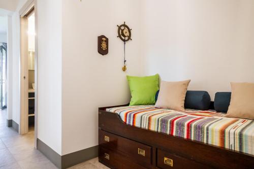 Ένα ή περισσότερα κρεβάτια σε δωμάτιο στο Casale Lorenzo Appartamenti