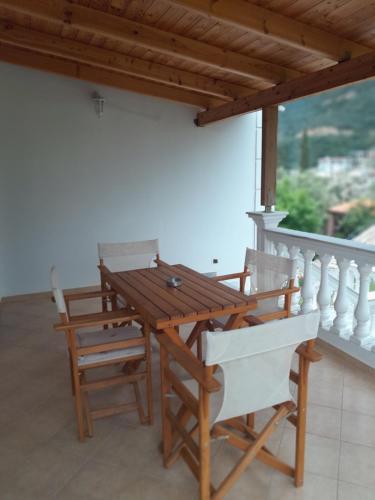 Χώρος καθιστικού στο Helen Apartments