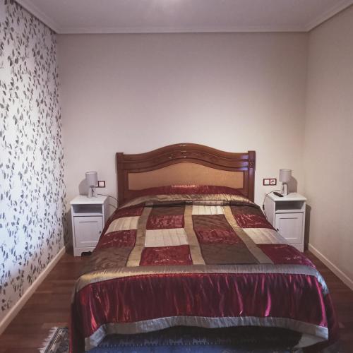 Habitación en chalet tesisinde bir odada yatak veya yataklar