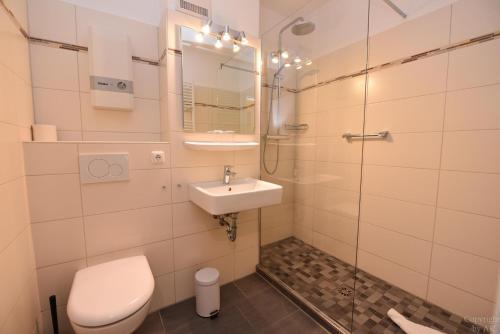 Koupelna v ubytování Haus "Luv und Lee" Appartement LUV32