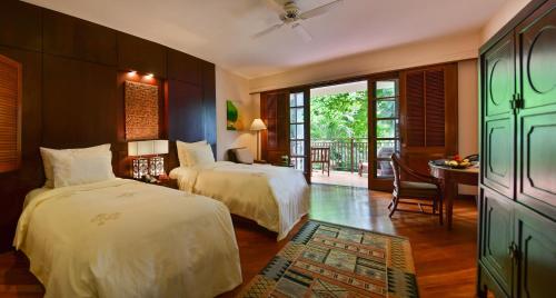 Postel nebo postele na pokoji v ubytování Premier Central Pool Villa Danang