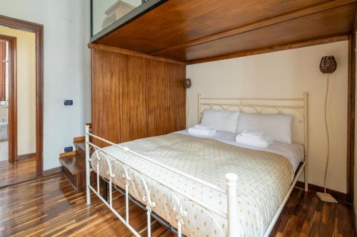 Postel nebo postele na pokoji v ubytování La Vite 94