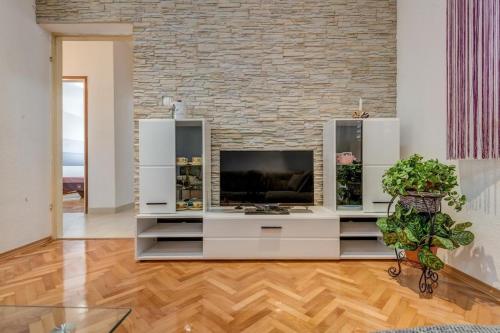 TV a/nebo společenská místnost v ubytování Apartment Ana