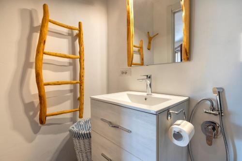 Koupelna v ubytování Sa Domo Isola Rossa
