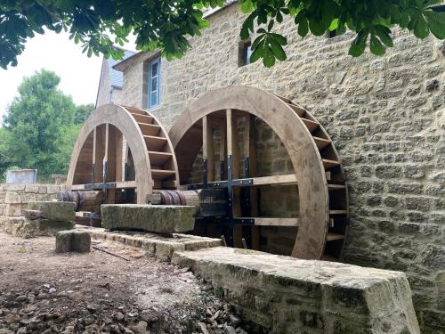 Miller house in a water mill from the 12th century