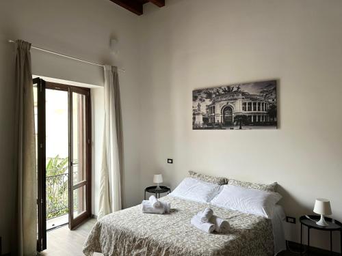 Posteľ alebo postele v izbe v ubytovaní Le Quattro Chiavi