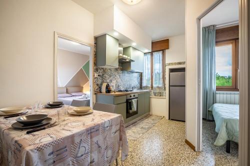 Kuchyň nebo kuchyňský kout v ubytování Apartment Corina Cavallino Treporti