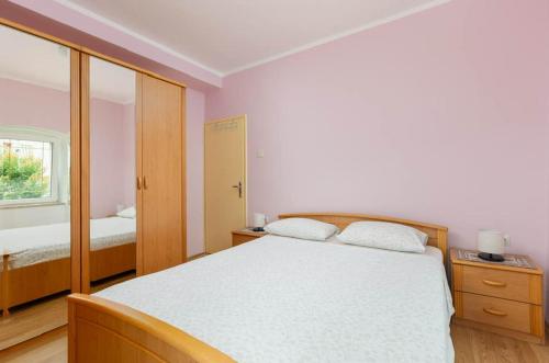 Кровать или кровати в номере villa branka