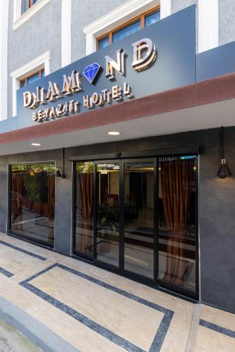 a sign for the front of a hotel at Diamond Beyazit Hotel in Istanbul