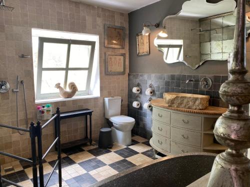 Ένα μπάνιο στο Casa Stardust & cottages