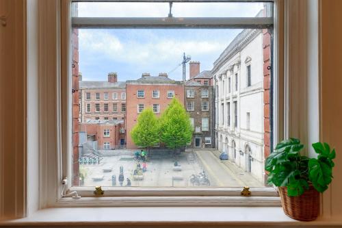 Nespecifikovaný výhled na destinaci Dublin nebo výhled na město při pohledu z hotelu