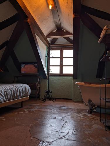Un ou plusieurs lits dans un hébergement de l'établissement Las Casas de Isu