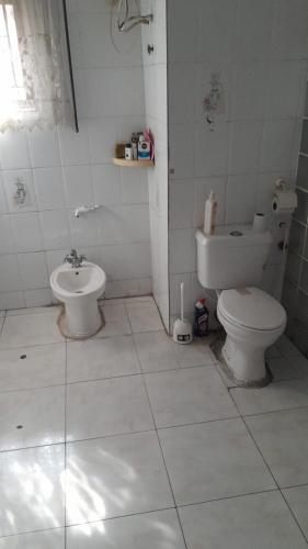 Koupelna v ubytování Magodo Treat
