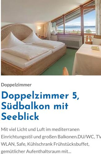 Ένα ή περισσότερα κρεβάτια σε δωμάτιο στο Weinberghof
