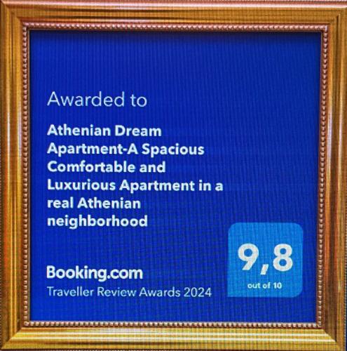 Athenian Dream Apartment -Spacious Comfortable & Luxurious