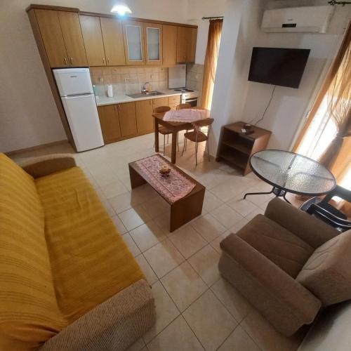 Kuchyň nebo kuchyňský kout v ubytování Central Rooms