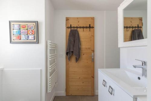 Ένα μπάνιο στο Maison familiale la Noue