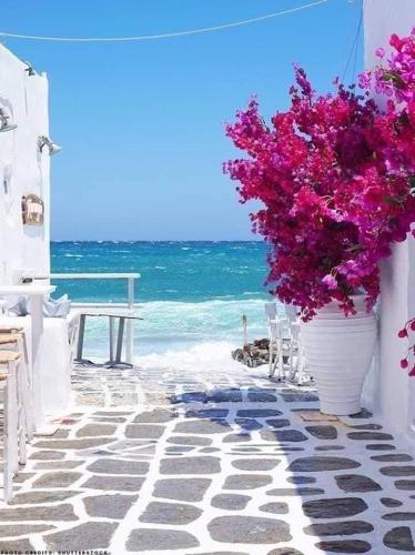 Γενική θέα στη θάλασσα ή θέα στη θάλασσα από  αυτό το σαλέ