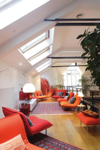 Large Luxury Loft with AC 3 to 4 Bedrooms Montorgueil Louvre
