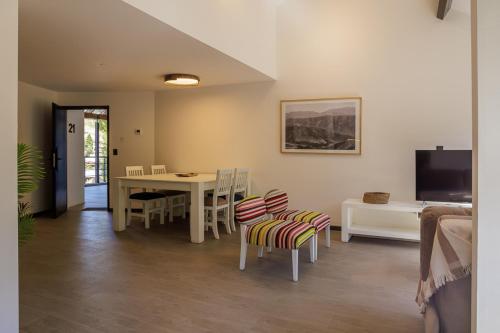 TV a/nebo společenská místnost v ubytování Lupinos San Martin de los Andes